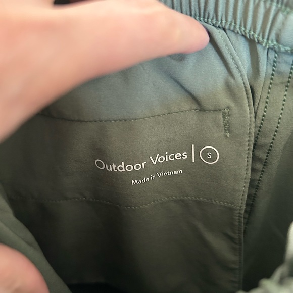 Outdoor Voices Zephyr Pants in Laurel Wreath, Size S - Picture 8 of 10